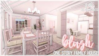 BLOXBURG Blush Pink One-Story Family  NO GAMEPASS 