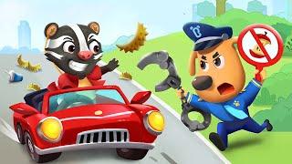 No No Throw Things Out of Window  Play Safe  Kids Cartoon  Sheriff Labrador  BabyBus