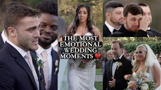 Emotional Wedding Moments 2022 Compilation  first Looks grooms crying & more You will cry 