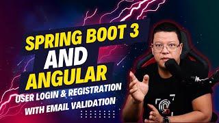 JWT  Spring boot & Angular  User Login & Registration with Email validation  Full tutorial