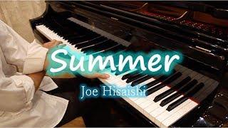 Summer  久石譲 Piano Ver. Full