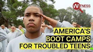 Day In The Life At A Boot Camp for Americas Troubled Teens  Witness  Kids in Jail USA Documentary