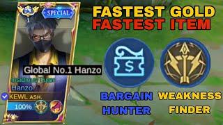 NEW RECORD  FASTEST ITEM HANZO NEW EMBLEM PATCH hanzo best build 2023