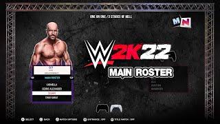 WWE 2K22 PS4  Complete Main Roster Superstars for PS5 and PS4 Predictions
