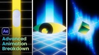Advanced Animation Breakdown + Grid Animation  After Effects Tutorial  Motion Circles