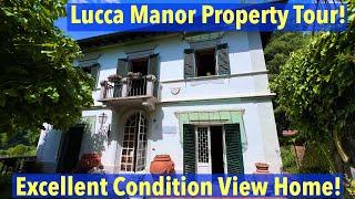  Explore Historic Manor House in Bagni di Lucca Italy  Property Tour  1900s Home  Financing