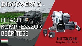 Hitachi Kompresszor Beszerelése  - Discovery & RangeRover  Hitachi Astemo Aftermarket Germany
