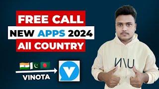 Free Call App Vinota  Unlimited Call New App 2024  New Best Free Calling App 2024