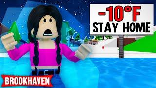 THE FREEZE IS COMING in ROBLOX BROOKHAVEN