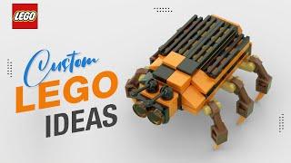 How to build LEGO Potato Beetle  Lego creative ideas  Lego custom build