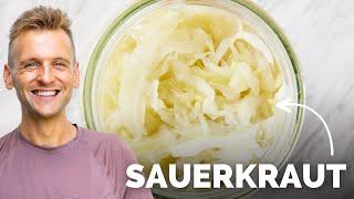 How to Make Homemade Sauerkraut  Only 2 ingredients needed