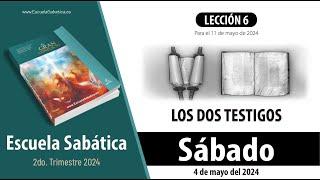 Escuela Sabática  Sábado 4 de mayo del 2024  Lección Alumnos