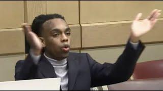 YNW Melly under fire for blowing kisses laughing smiling in court during double murder trial