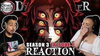 DEMON SLAYER IS BACK  Demon Slayer Season 3 Episode 1 REACTION  3x1 Someones Dream