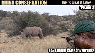 Hunting 2 Cape Buffalo & White Rhino CONSERVATION...