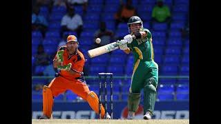 Gibbs hits 6 Sixes in an over  South Africa vs Netherlands  2007 World Cup