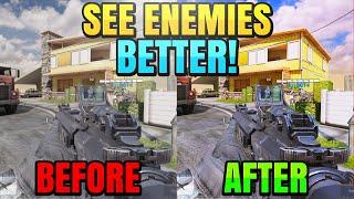 How to See Enemies Better in Call of Duty Mobile Make CoD Mobile Look Better & Colorful