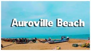 Pondicherry Auroville Beach  Pondicherry Beach  Pondicherry Auroville Beach full vist  Beach