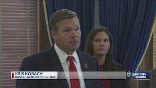 Kobach sues Pfizer over COVID vaccine claims