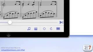 VSM App Ver. 4.5 - Score View - Virtual Sheet Music Viewer Application for iPad iPhone