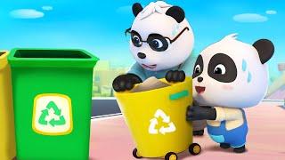 Daddy’s Little Helper  Panda Cartoon  Nursery Rhymes & Kids Songs  Kids Cartoon  BabyBus