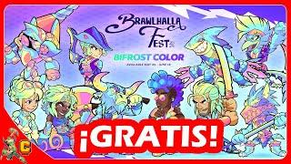 Como desbloquear los COLORES BIFROST GRATIS en #brawlhalla