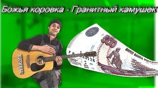 Божья коровка - Гранитный камушек четкий кавер