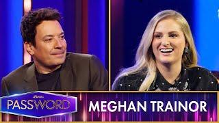 Meghan Trainor Shoots the Moon in a Round of Password