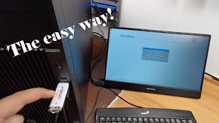 How to enter the Boot Menu on a HP Workstation - The easy way