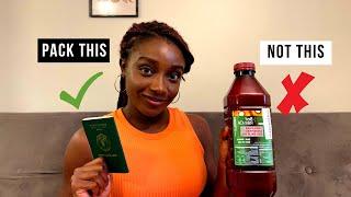 What to pack or not pack when moving to the USA as an International student  -  Food Clothes etc.