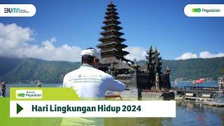 Peringati Hari Lingkungan Hidup 2024 di Danau Batur