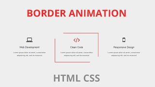 Border Animation  Html Css