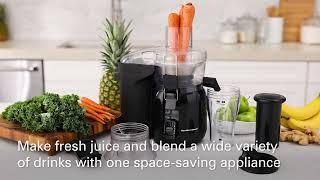 Juice Extractor  Hamilton Beach®  Big Mouth® Juice & Blend 2-in-1 Juicer and Blender 67970