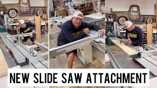 New slide saw slide attachment