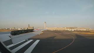 220312 JAL564便　羽田空港へ着陸