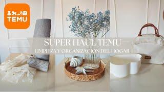 SUPER HAUL TEMULIMPIEZA Y ORGANIZACIÓN DEL HOGAR #Temu #temureview #temufinds