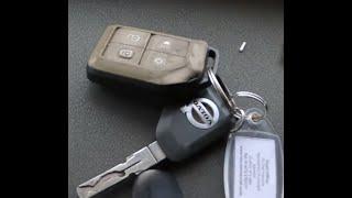 How to change a battery on a keyfob  remote volvo fh truck  lorry