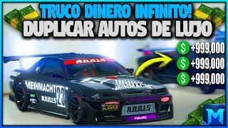 NUEVO TRUCO GTA 5 SOLO SIN AYUDA DUPLICAR AUTOS DE LUJO PARA SER MILLONARIO PS4 XBOX ONE