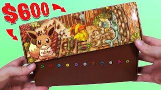 Opening an Eevee Heroes Eeveelution Pokemon Special Box