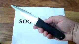 SOG Pentagon Knife S14 Demonstration