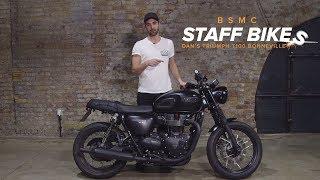 Staff Bikes Dans Triumph T100 Bonneville