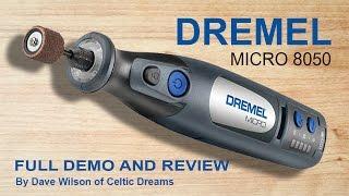 Dremel Micro Cordless 8050 FULL Demo  Review & how to in HD