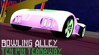 Hot Wheels Beat That Bowling Alley Rampage Ten Pin Tearaway Hard