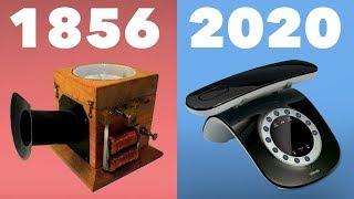 Evolution of the Telephone 1856 - 2020 Landline