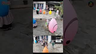 Serunya Bermain Balon Air dgn di Panah dan di Tokok... #shortvideo #mainan #BalonAir #anekamainan