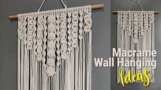 Macrame Wall Hanging Ideas  Wall Decor  Macrame Wall Hanging Tutorial