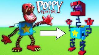 Minecraft Tutorial How To Make A Boxy Boo Statue Poppy Playtime