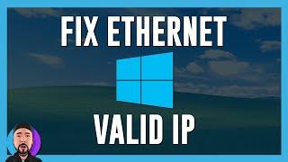 FIX Ethernet doesnt have a valid IP Configuration