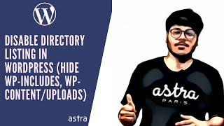 How to Hide WP-includes WP-contentuploads WP Login & Disable Directory Listing in WordPress