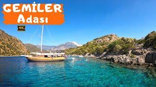 Gemiler Adası St.Nicolas Adası - Ulaşması Zor Ancak Muhteşem Bir Ada